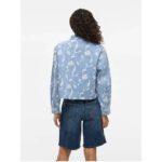VIIANAIS LS JAQUARD DENIM JACKET