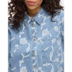 VIIANAIS LS JAQUARD DENIM JACKET