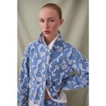 VIIANAIS LS JAQUARD DENIM JACKET