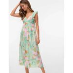 VMJOSIE SL ANKLE FRILL DRESS
