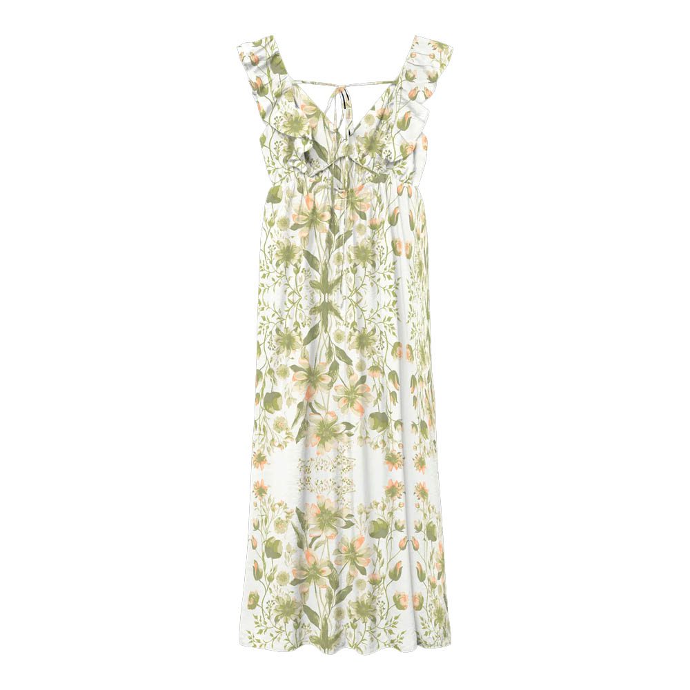 VMJOSIE SL ANKLE FRILL DRESS