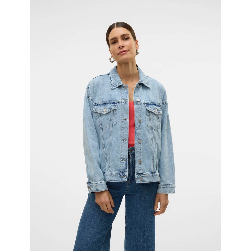 VMTESSA LS OVERSIZE DENIM JACKET