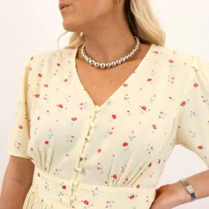 PCTALA SS MIDI DRESS