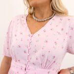 PCTALA SS MIDI DRESS