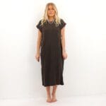 PCLENA SS MIDI DRESS