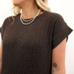 PCLENA SS MIDI DRESS