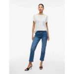 VIELLETTE S/S SATIN TOP
