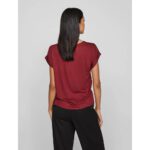 VIELLETTE S/S SATIN TOP