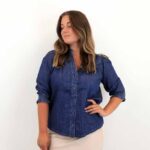 ONLRAYA 3/4 SHIRT DNM AKM