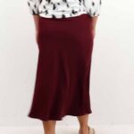 PCFRANAN HW MIDI SKIRT