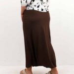 PCFRANAN HW MIDI SKIRT