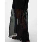 VMTINE SS T-SHIRT MESH DRESS