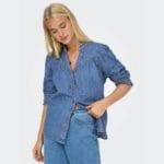 ONLRAYA 3/4 SHIRT DNM AKM