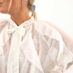 ONLTARYN LS ROMANTIC RUFFLE BLOUSE