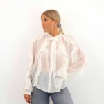 ONLTARYN LS ROMANTIC RUFFLE BLOUSE