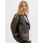 JXFRIDA WASHED BIKER JKT