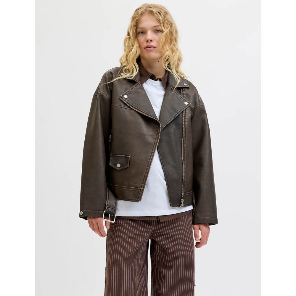JXFRIDA WASHED BIKER JKT