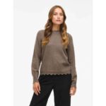 VINIKOLINA O-NECK KNIT TOP