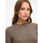 VINIKOLINA O-NECK KNIT TOP