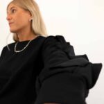 VIMENTINA FLOUNCE ONECK LS TOP