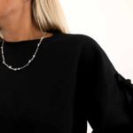 VIMENTINA FLOUNCE ONECK LS TOP