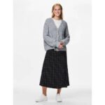 PCCLEO LS V-NECK KNIT CARDIGAN