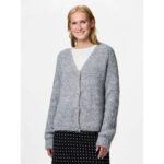 PCCLEO LS V-NECK KNIT CARDIGAN