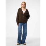 PCCLEO LS V-NECK KNIT CARDIGAN