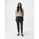 OBJBELLE LISA COATED PANT NOOS