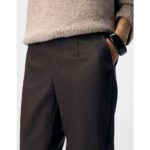 OBJBELLE LISA COATED PANT NOOS