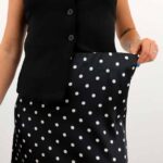 PCJYTTA HW ANKLE SATIN SKIRT