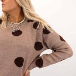 PCOSLA LS O-NECK KNIT PULLOVER