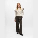 OBJAKI LS NEW KNIT PULLOVER