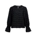 OBJDARIA RE L/S O NECK TOP