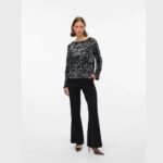 VMBELLA LS BOATNECK SQ TOP