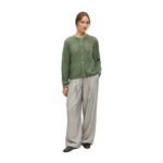 OBJFLORA RE LS KNIT BUTTON CARDIGAN