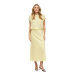 VIELLETTE HW LONG SKIRT