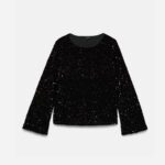 VMBELLA LS BOATNECK SQ TOP