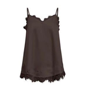 OBJNALINE REG SLIP LACE TOP