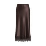 VIELLETTE HW ANKLE LACE SKIRT