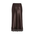 VIELLETTE HW ANKLE LACE SKIRT