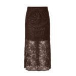 PCLOUISE HW MIDI SKIRT