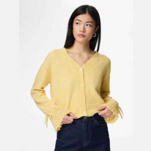 PCSMILLA LS KNIT CARDIGAN