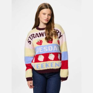PCBIKKA LS O-NECK KNIT