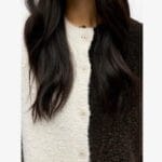 OBJKIMIA L/S LO KNIT VEST