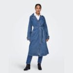 ONLMALOU BELTED TRENCH DNM