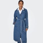 ONLMALOU BELTED TRENCH DNM