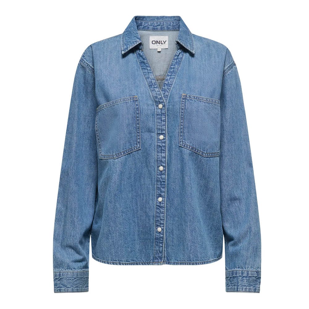 ONLWAVE LS V-NECK DNM SHIRT