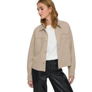 JDYJULLE LS FAKE SUEDE SHIRT