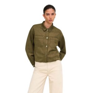 JDYJULLE LS FAKE SUEDE SHIRT